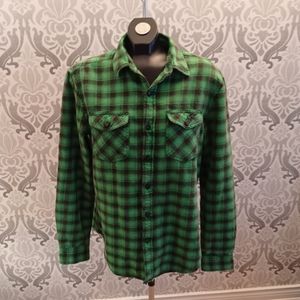 Flannel plaid american Eagle shirt